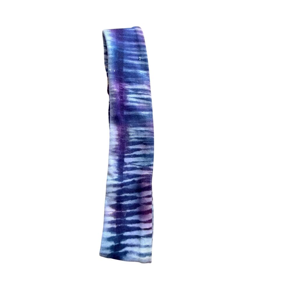 ATHLETA GIRL Nonslip Headband - Tie Dye Blue Purple Fun